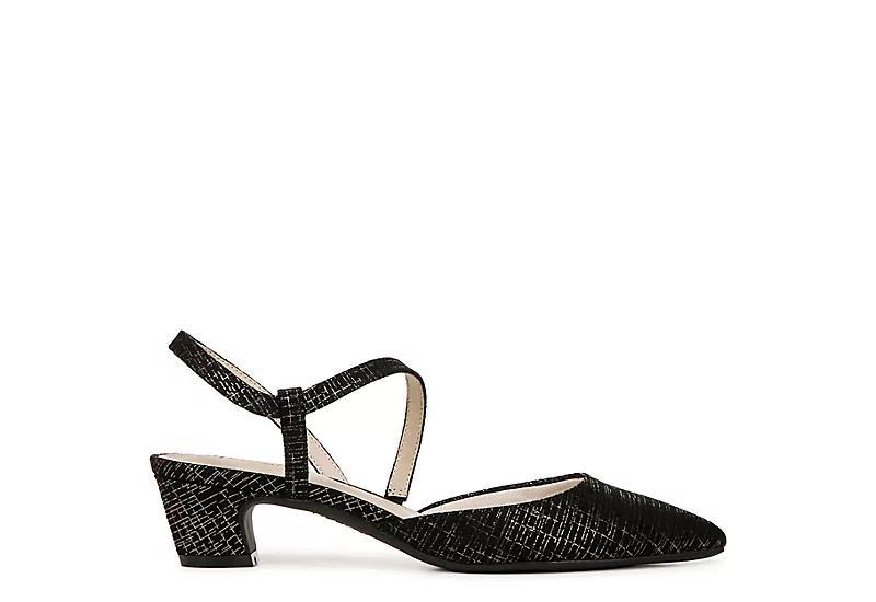 LifeStride Minimalist Women's Slingback Pumps, Size: 9.5, Silver Shimmer Product Image