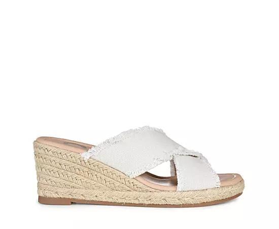Journee Shanni Womens Wedge Sandals Product Image