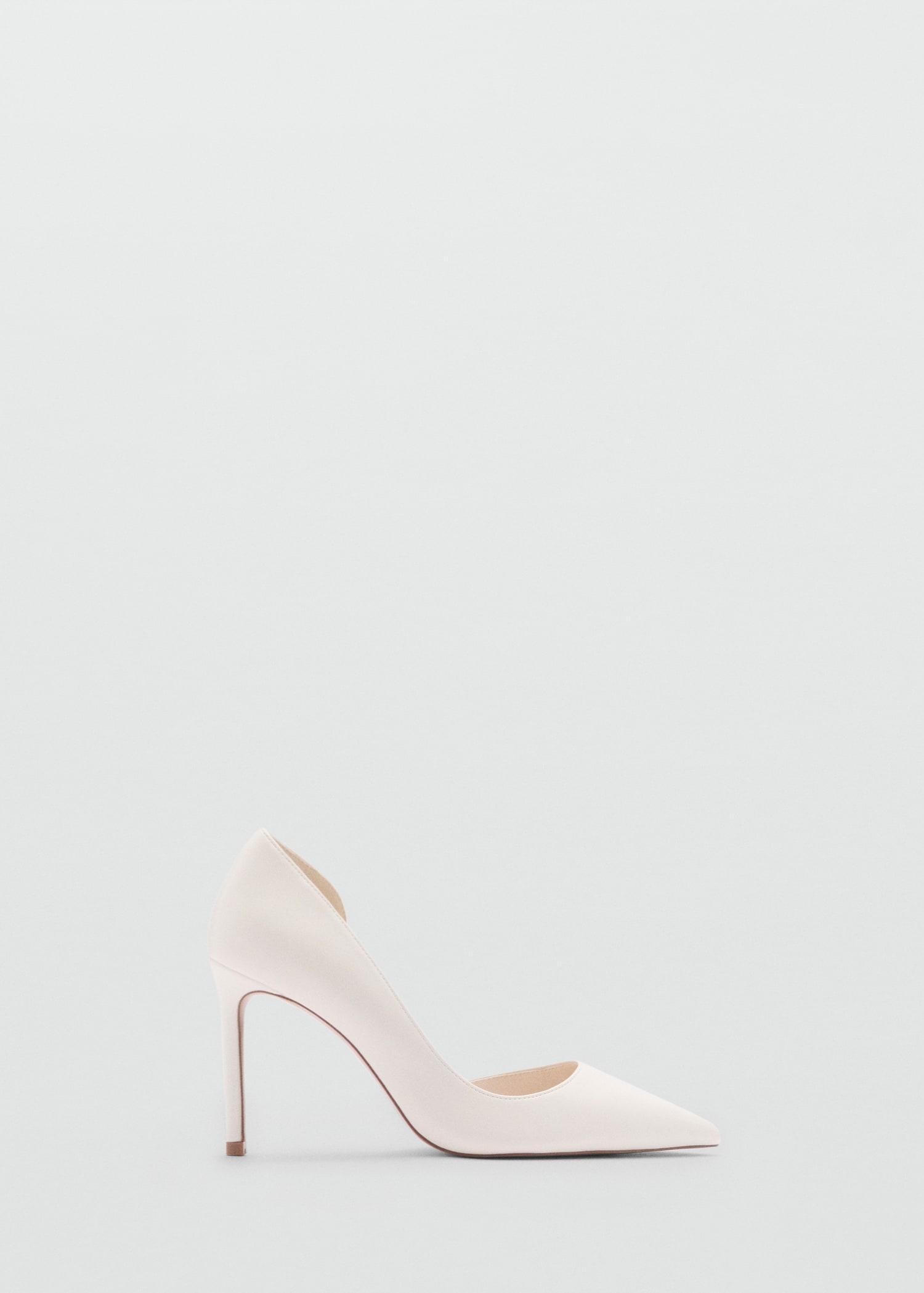 Asymmetrical heeled shoes - Women | MANGO USA Product Image