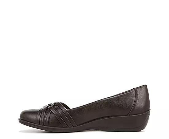 LifeStride Catalina Womens Loafers Brown Product Image