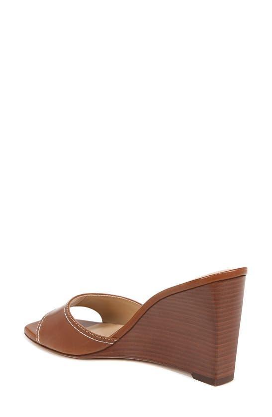 VERONICA BEARD Ellen Wedge Sandal In Caramel Product Image