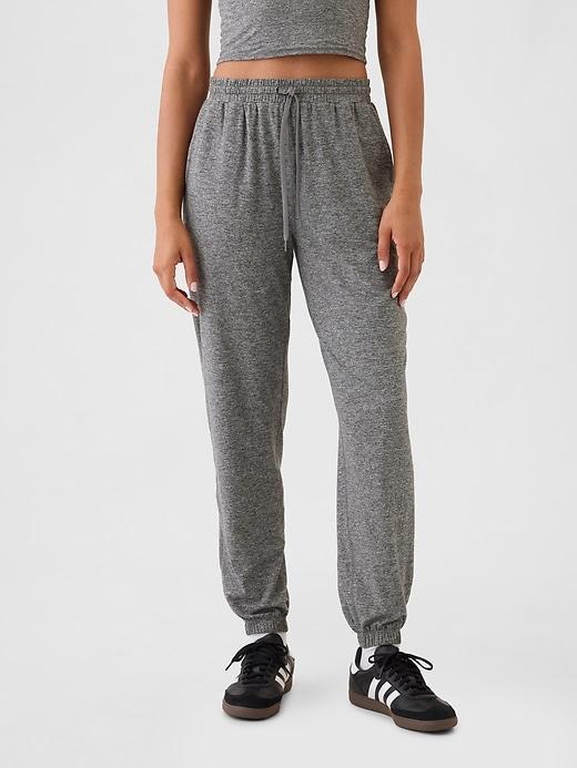 GapFit Lightweight Brushed Jersey Joggers Product Image