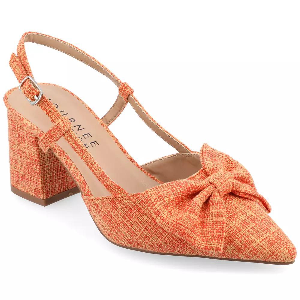 Journee Tailynn Women's Dressy Pumps, Size: 12 Wide, Grey Product Image