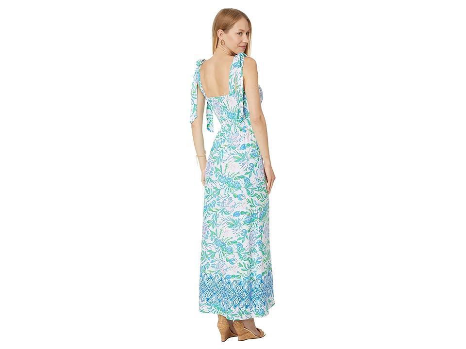 Womens Kailua Smocked Maxi Dress Product Image