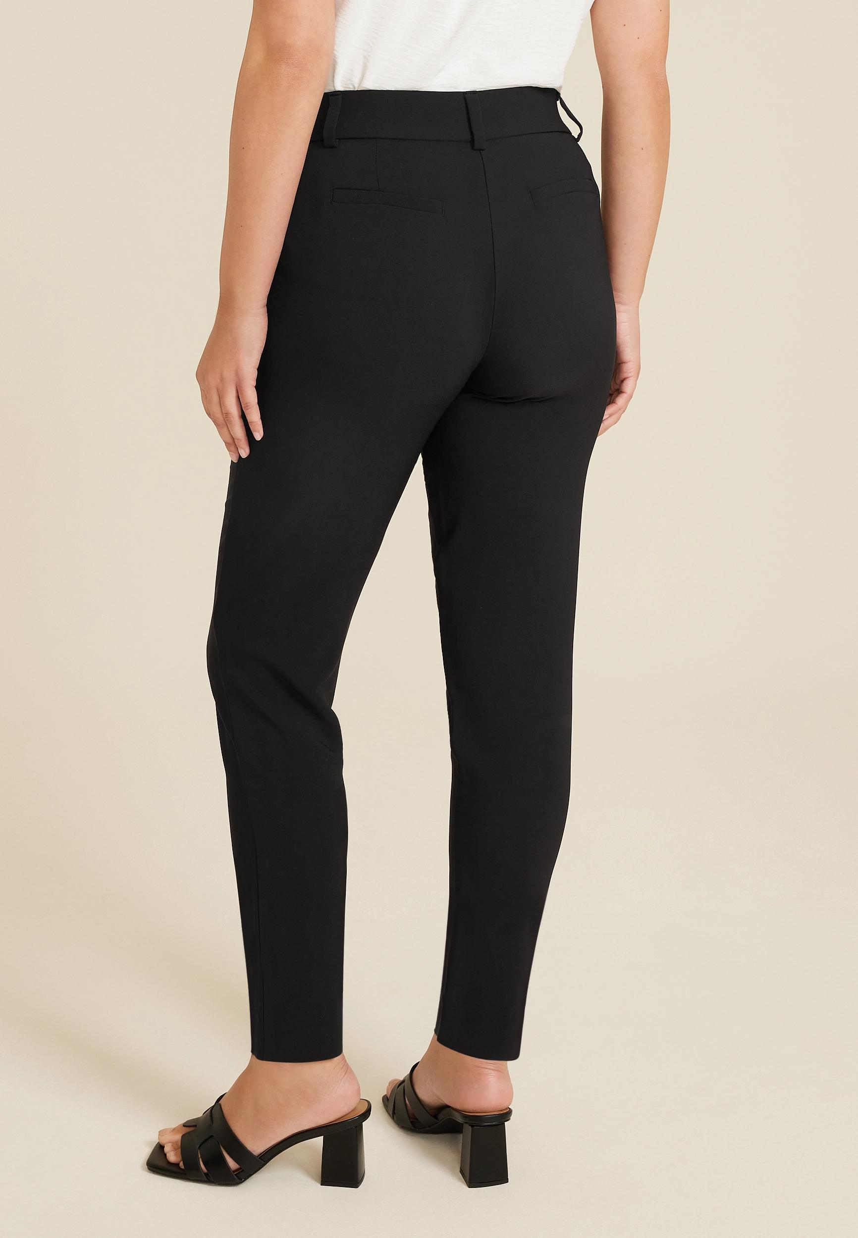 Maurices Womens Idealist High Rise Tapered Dress Pants Size 8 Product Image
