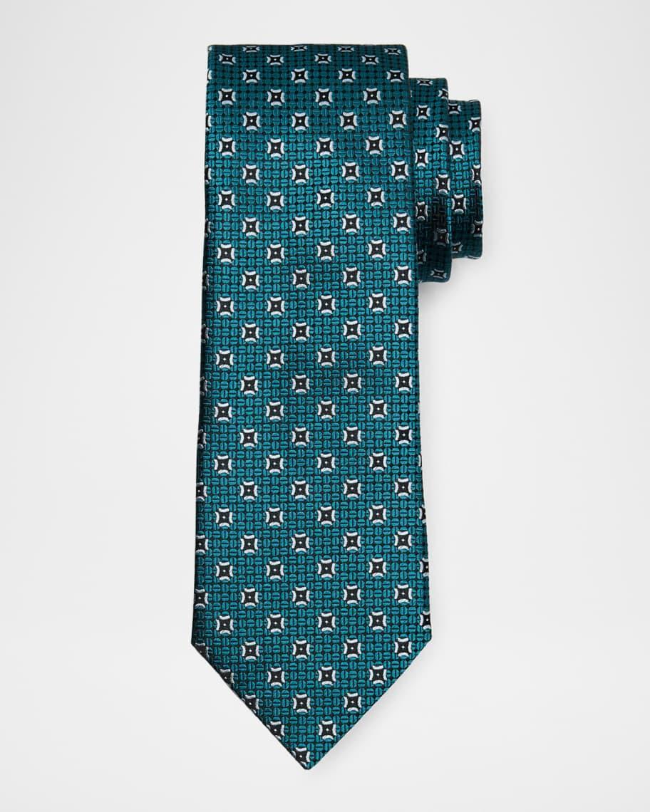 Mens Medallion Silk Tie Product Image