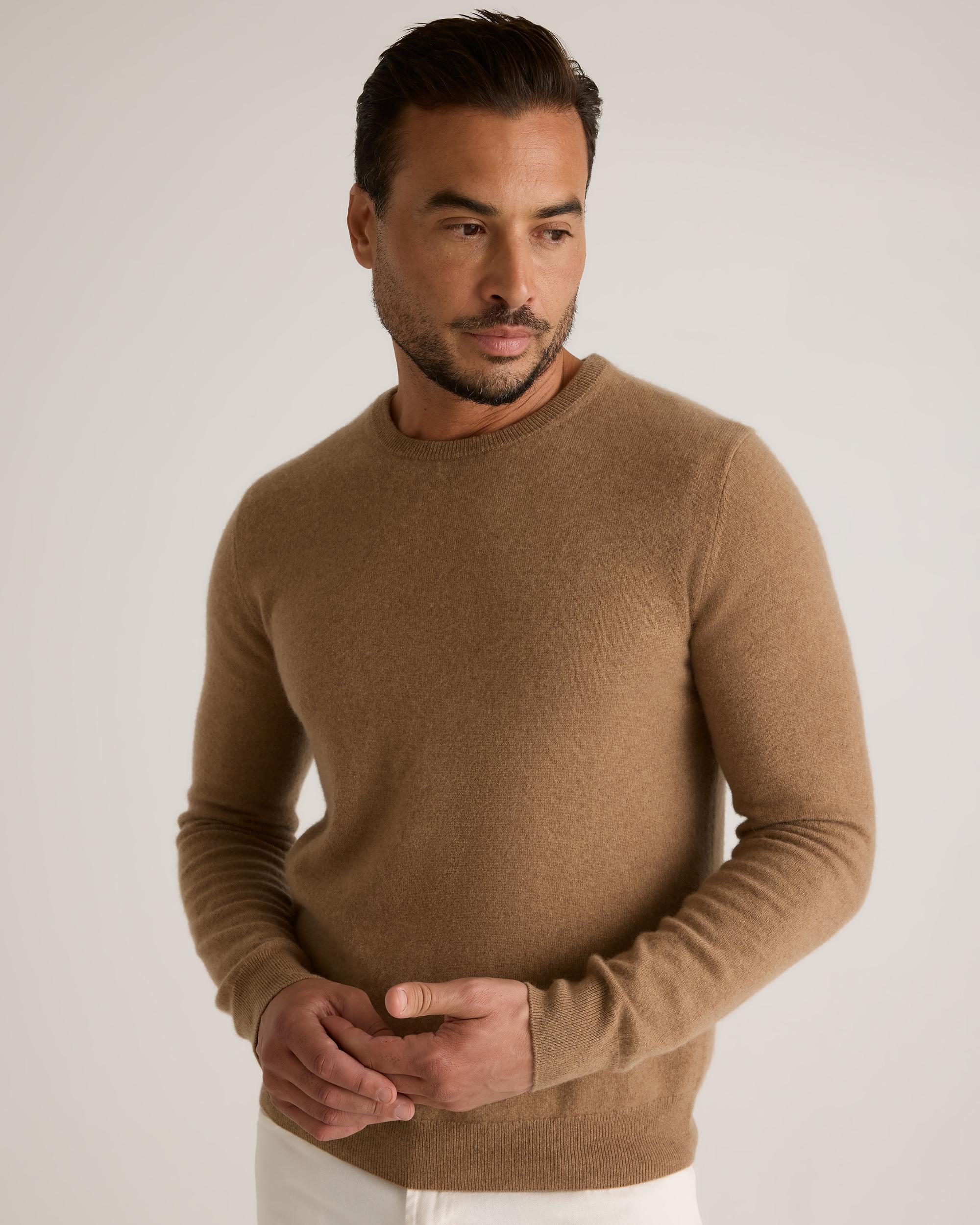 Quince | Men's Mongolian Cashmere Crewneck Sweater Product Image