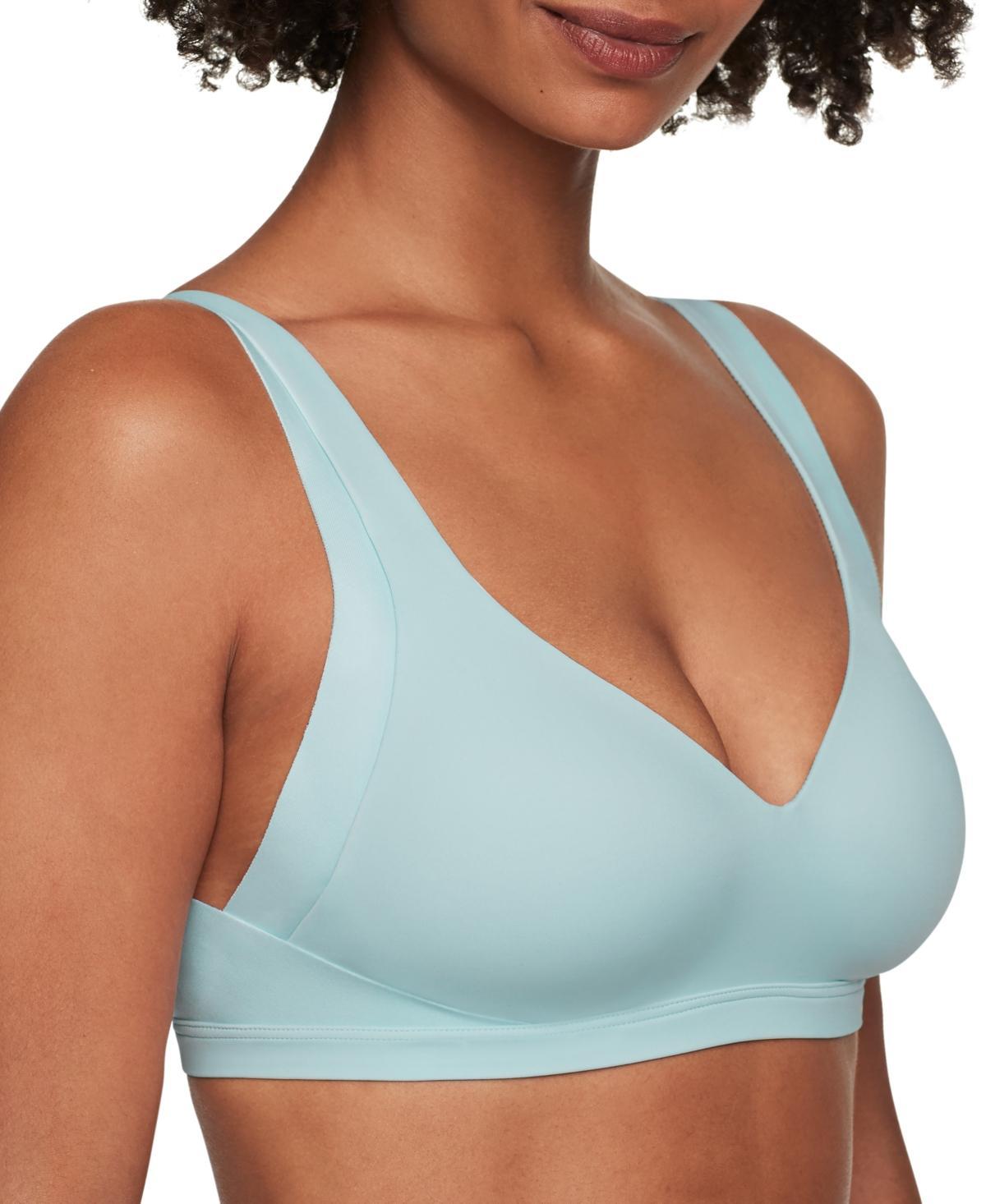 Warners No Side Effects® Underarm and Back-Smoothing Comfort Wireless Lightly Lined T-Shirt Bra RA2231A, Women's, Size: XL, Black Product Image