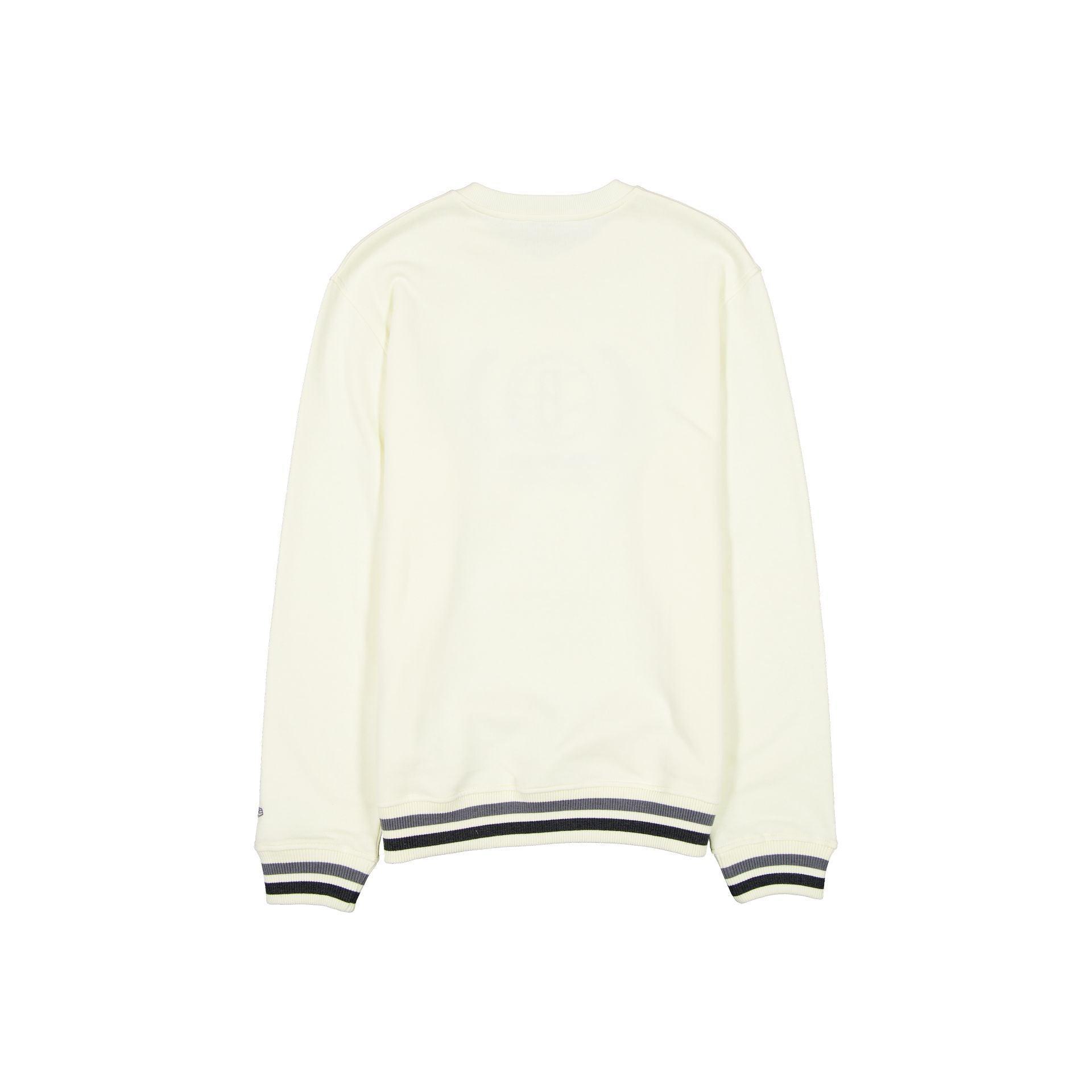 Houston Astros Throwback Chrome White Crewneck Male Product Image