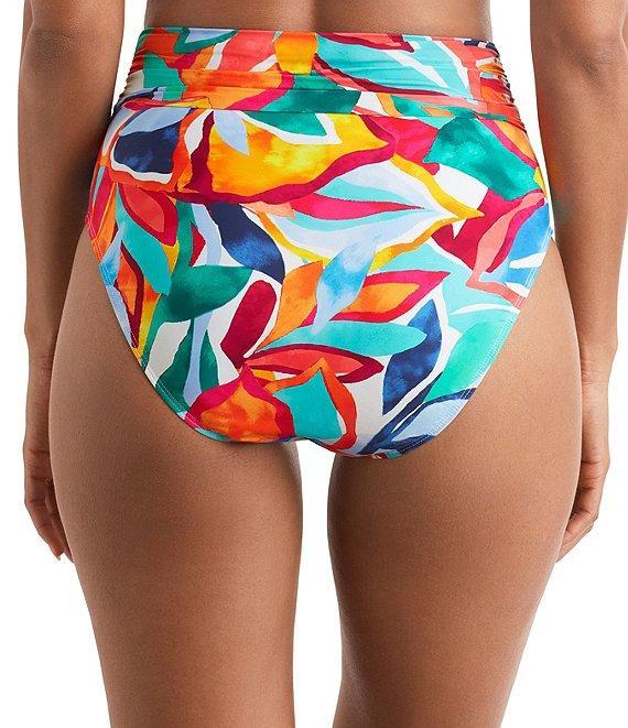 Mimi Flamingo Radiant Floral Morgan High Waist Swim Bottom Product Image