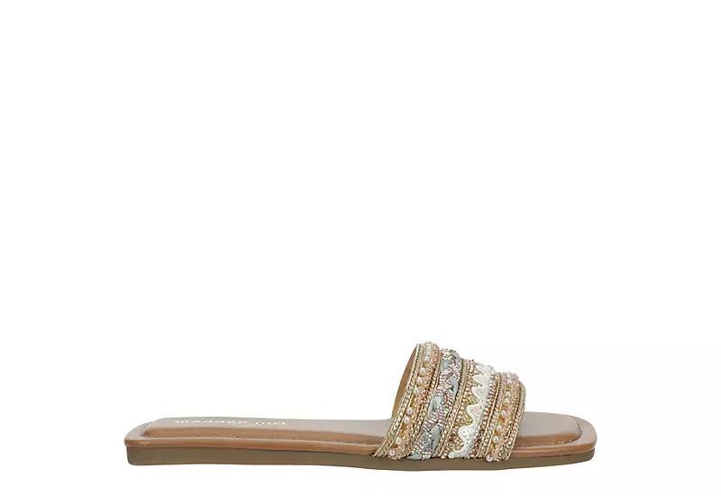 madden girl Thread Women's Slide Sandals, Size: 8, Blush Product Image