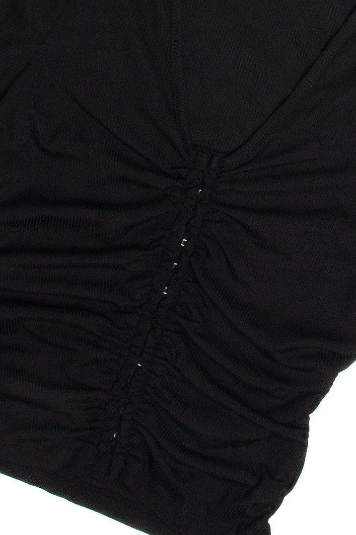 Hook and Eye Black Tee Product Image