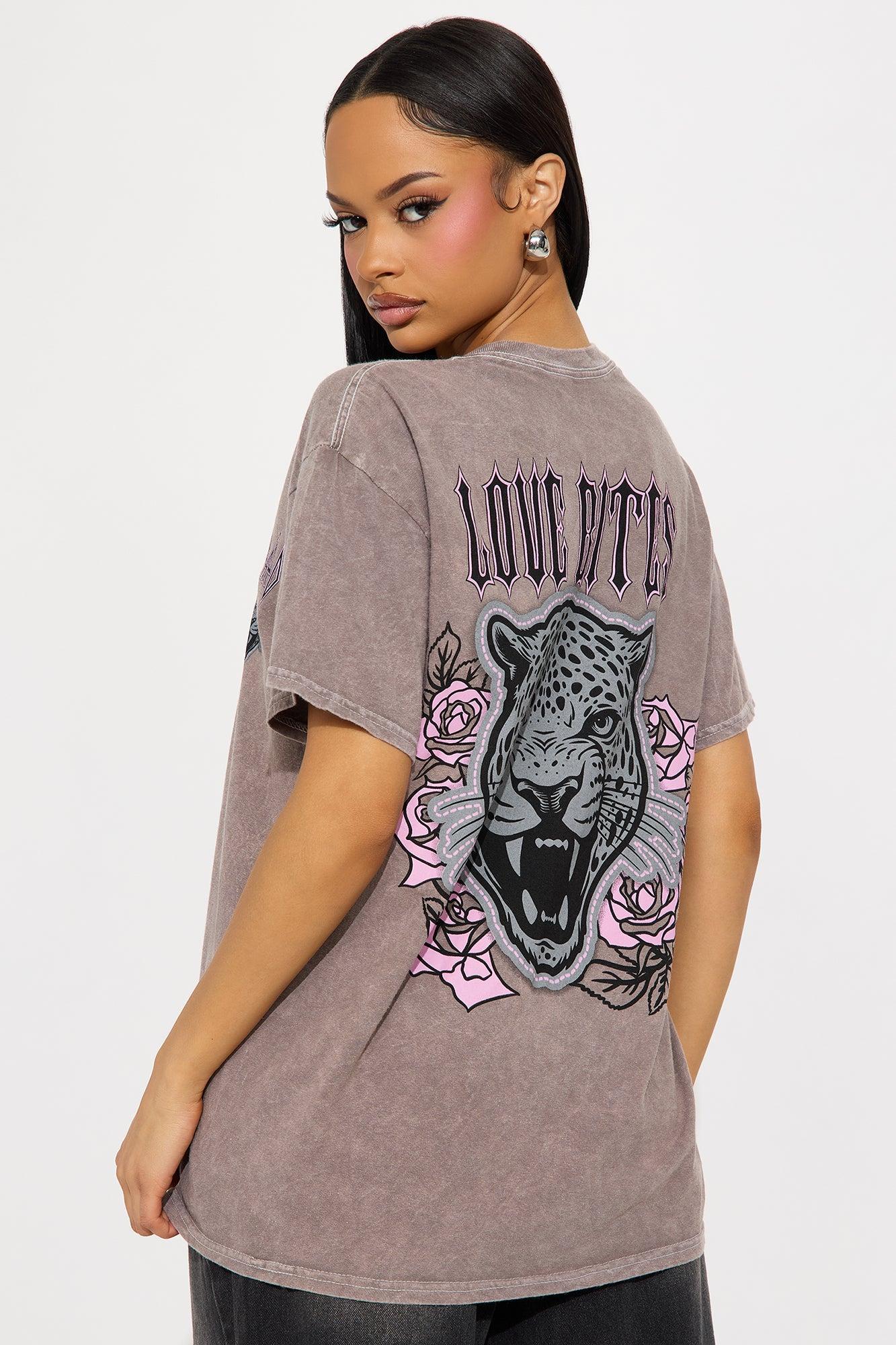Def Leppard Washed Tee - Charcoal Product Image