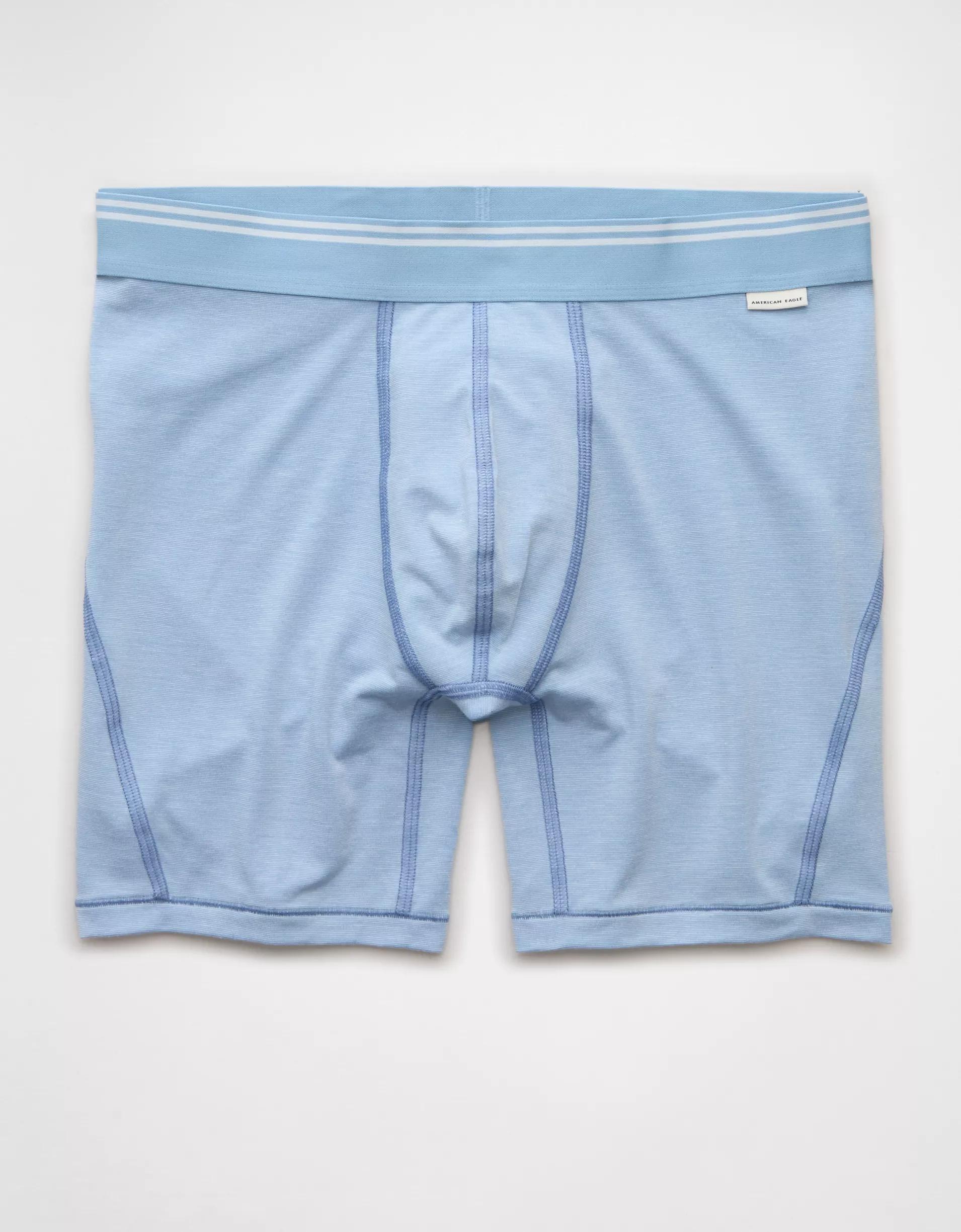AEO Men's Eggplant 6" Ultra Soft Boxer Brief Product Image