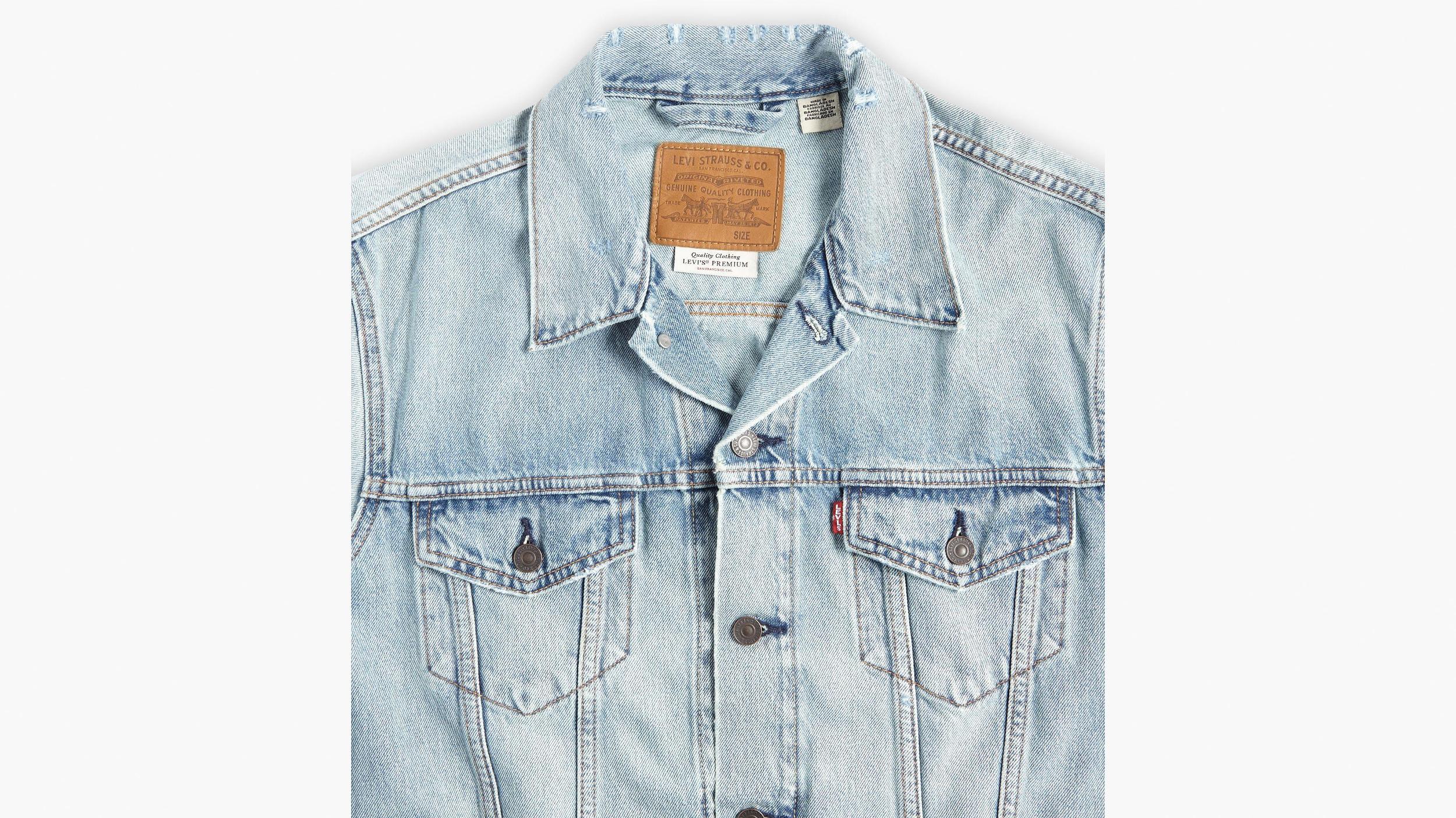 Relaxed Fit Trucker Jacket Product Image