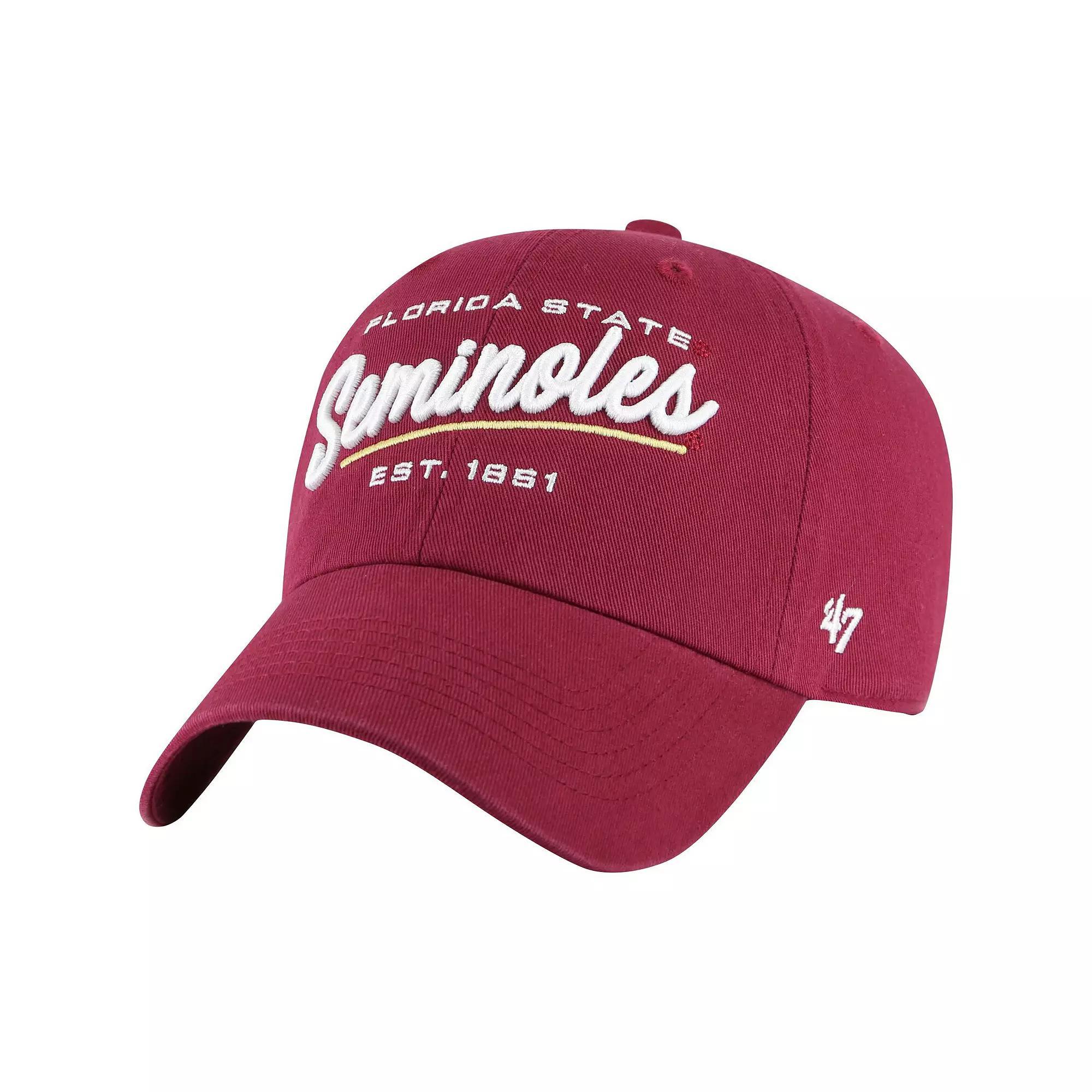 Womens 47 Garnet Florida State Seminoles Sidney Clean Up Adjustable Hat Product Image