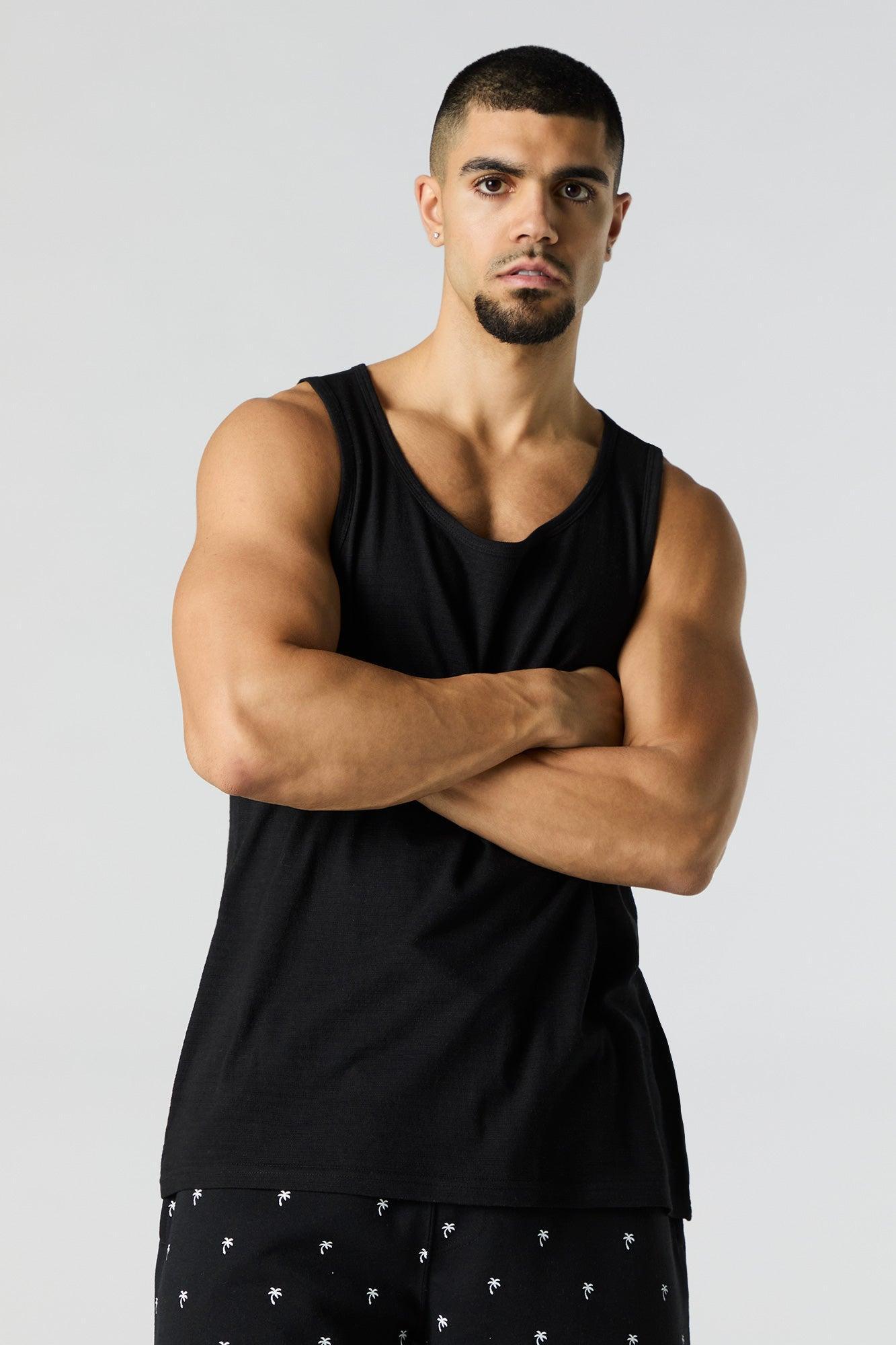 Textured Tank Male Product Image
