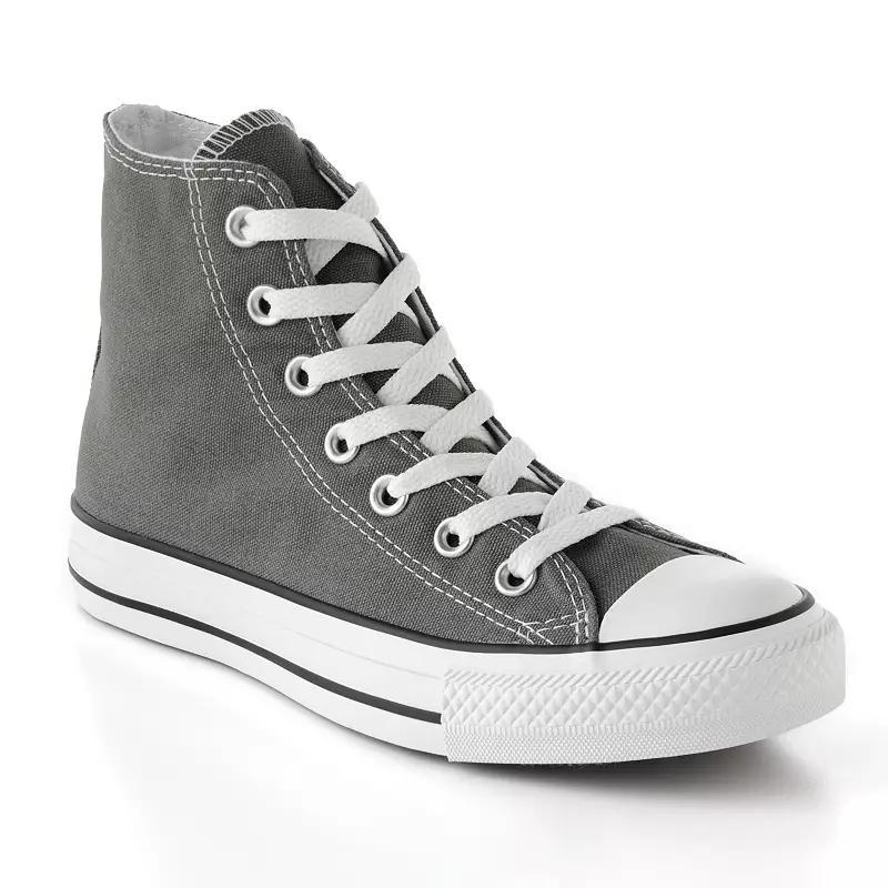Adult Converse All Star Chuck Taylor High-Top Sneakers, Womens Grey Product Image