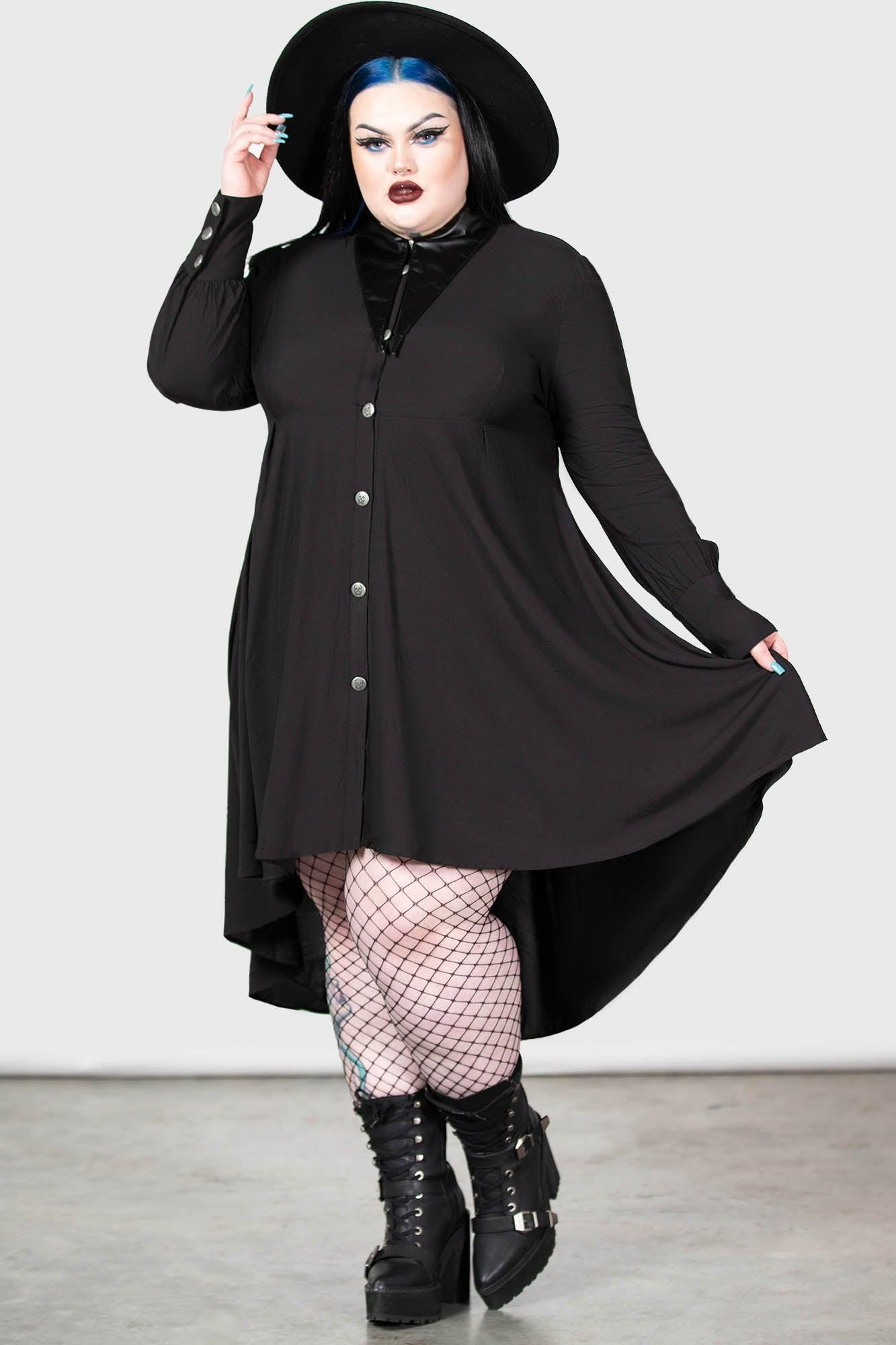 Heavens Below Shirt Dress Female Product Image
