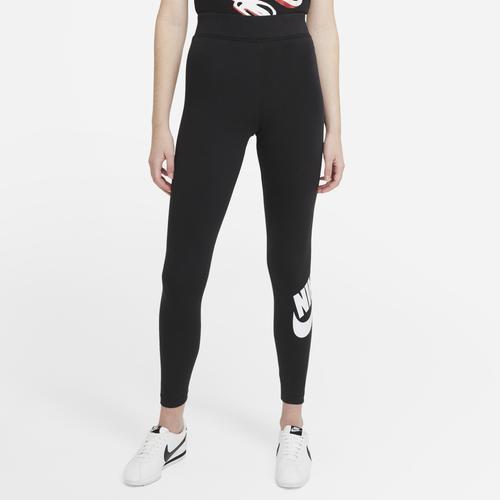 Women's Nike Sportswear Essential High-Waisted Logo Leggings Product Image