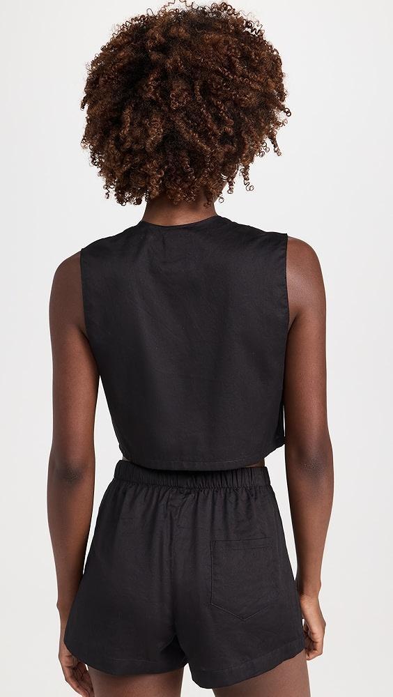 Leset Yoko Crew Neck Vest | Shopbop Product Image