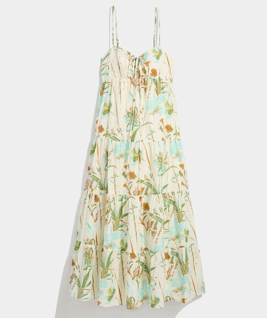 Ruched Halter Maxi Dress Product Image