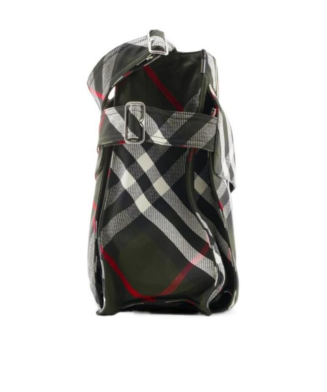 BURBERRY Medium Trench Tote Bag In Black Product Image