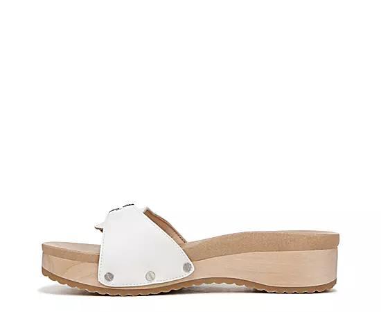 Dr. Scholl's Original Too Women's Slide Sandals, Size: 6, White Product Image