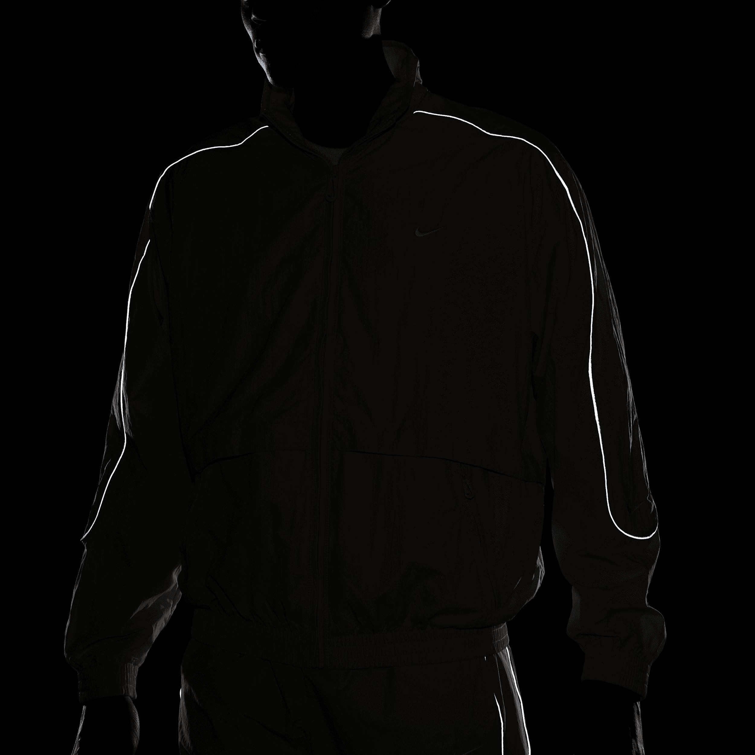 Men's Nike Sportswear Solo Swoosh Woven Track Jacket Product Image