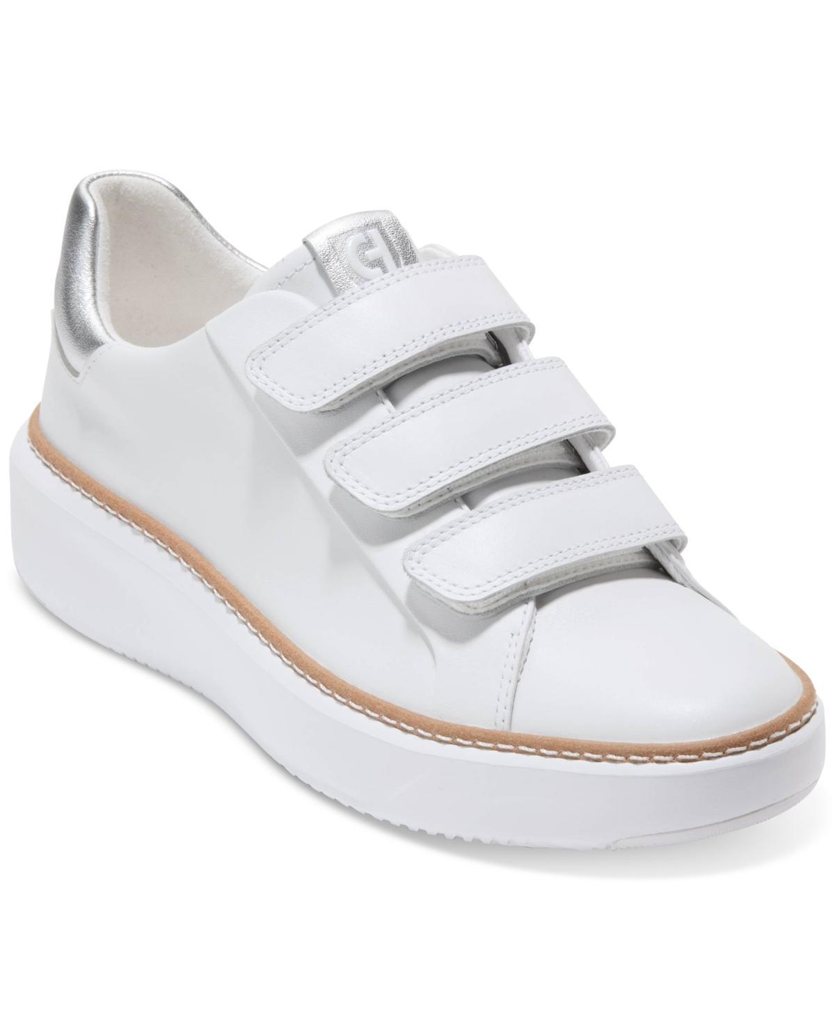 Cole Haan Womens GrandPr Topspin Triple Strap Sneakers - Black Size 8 Product Image