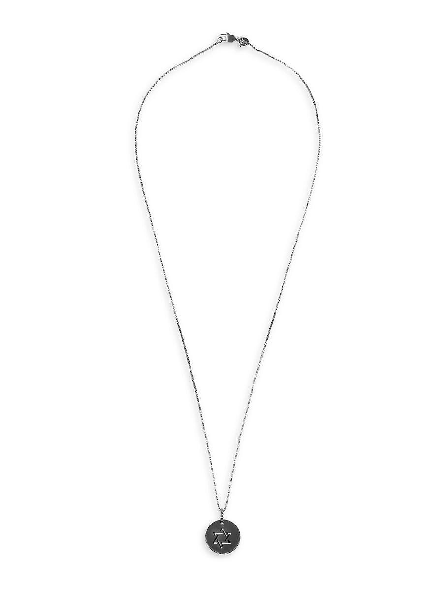 Mens Talisman Star Pendant Necklace Product Image