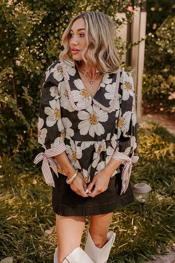 Posh Lifestyle Floral Top Product Image