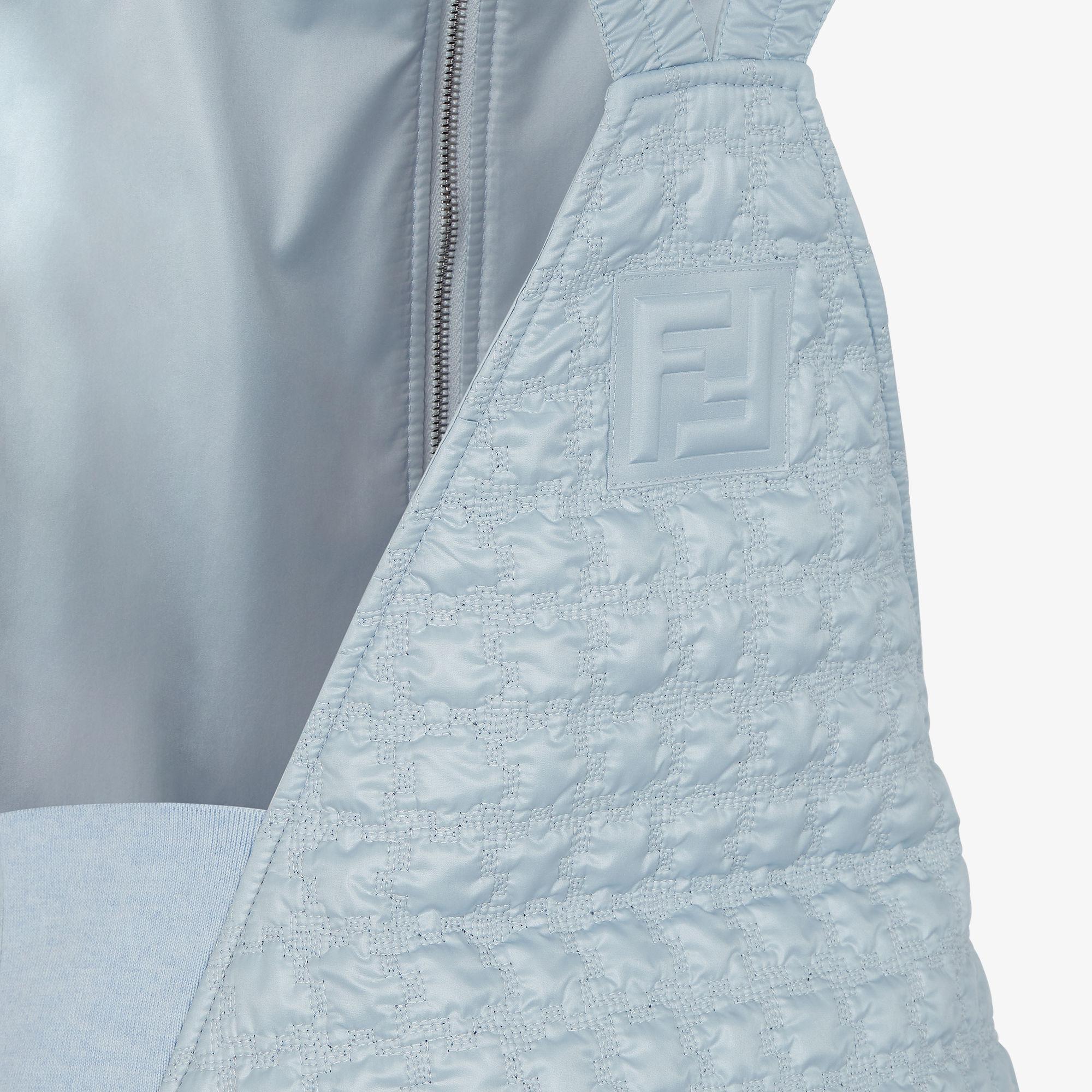 DressLight blue quilted nylon dress Product Image