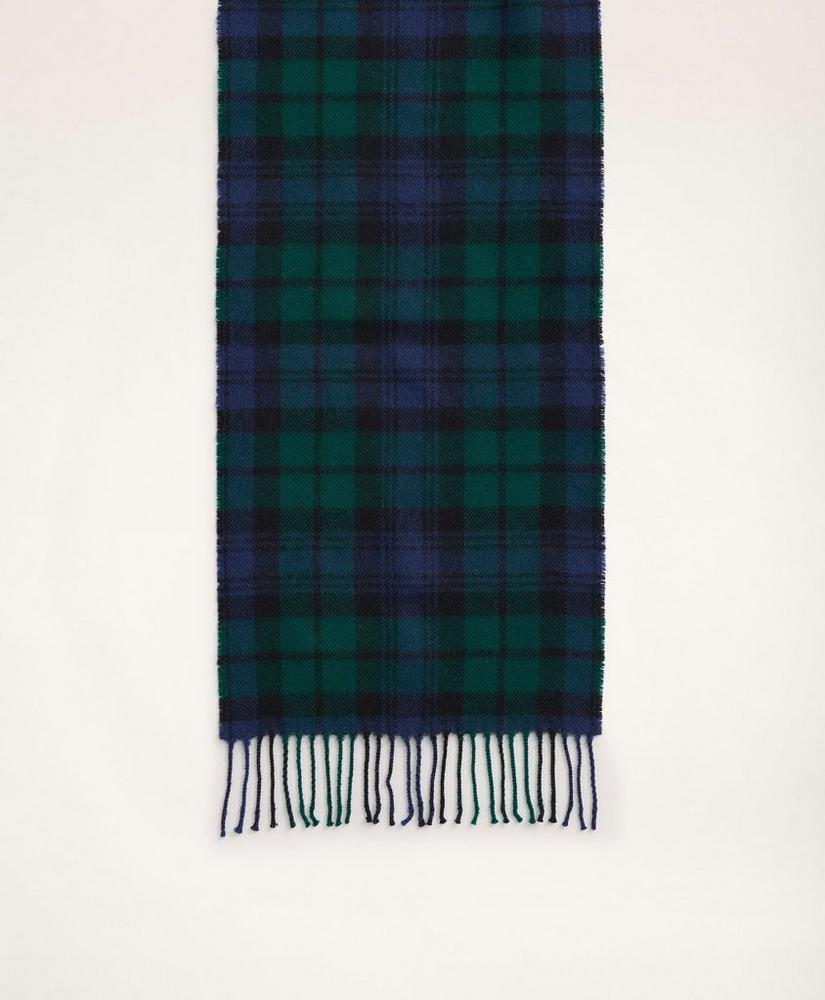 Lambswool Black Watch Tartan Scarf Product Image