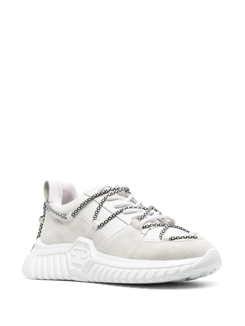 suede-panelling low-top sneakers Product Image