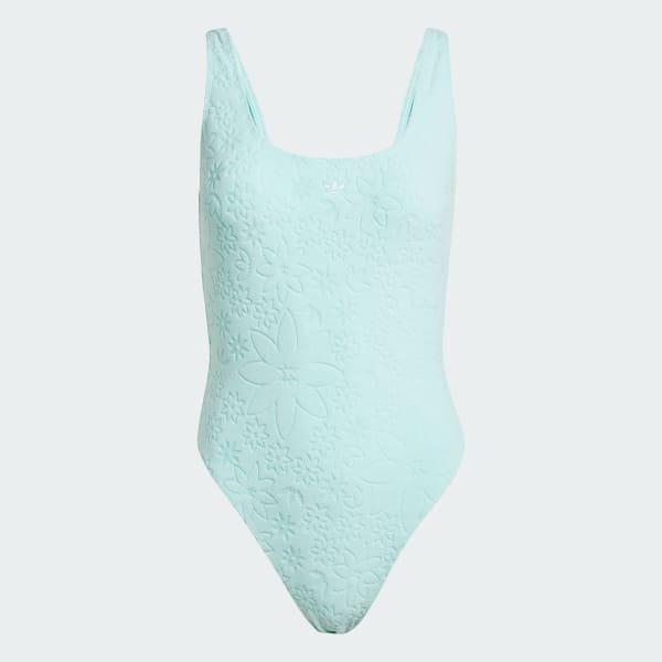 adidas Essentials Swimsuit Semi Flash Aqua 10 Womens Product Image
