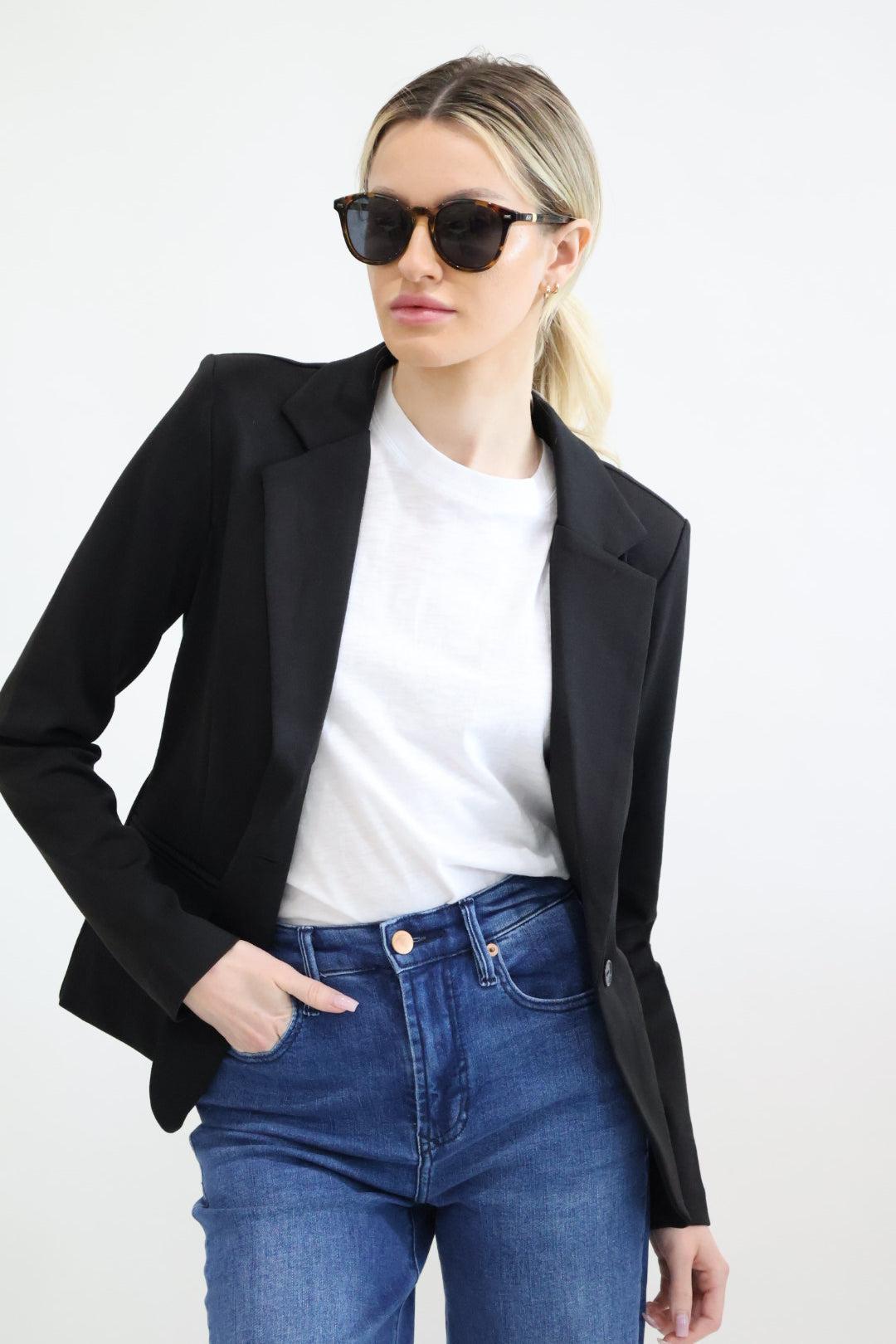 Slim Fit Stretch Blazer Product Image
