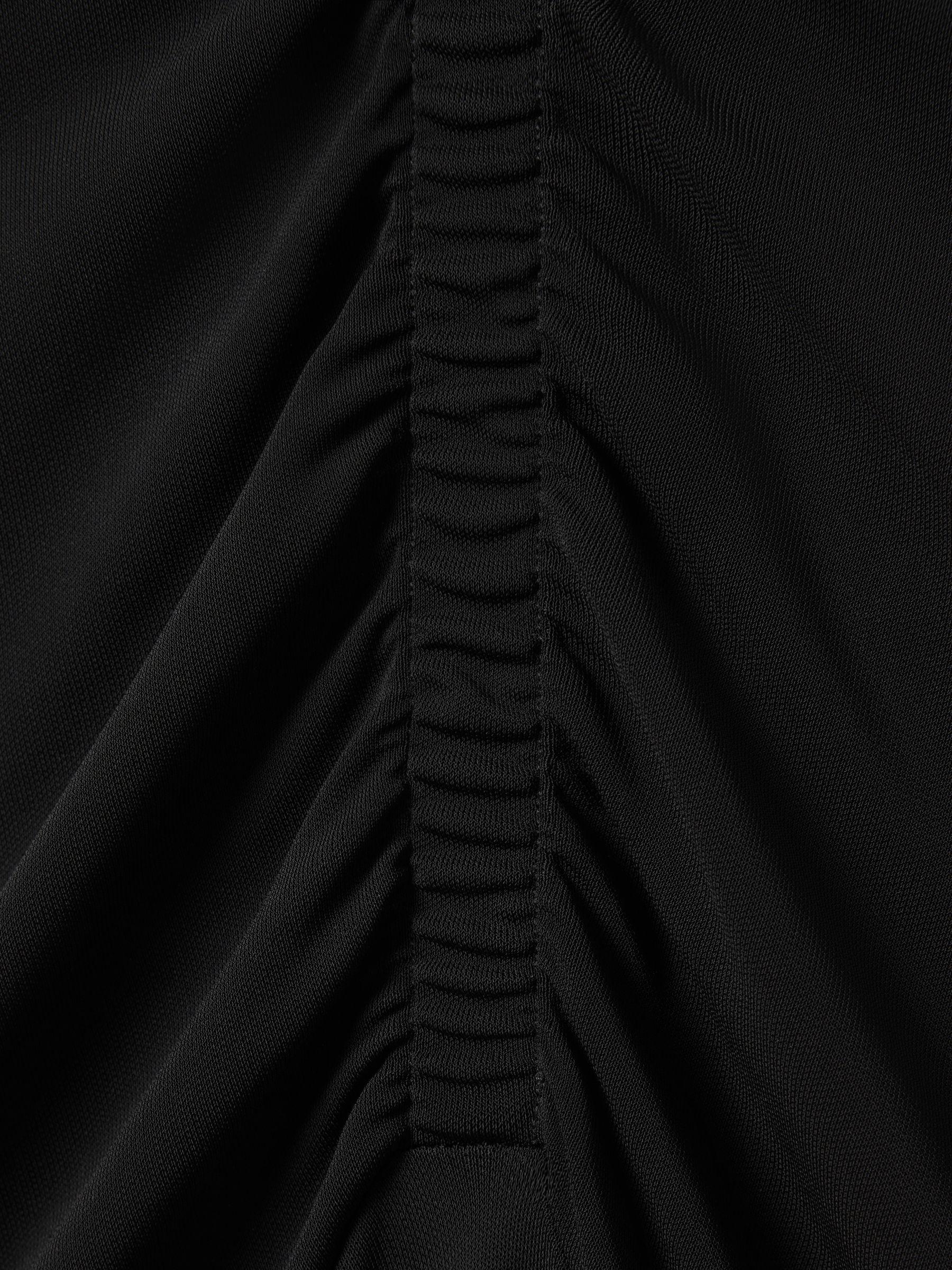 Bodycon Jersey Maxi Dress in Black Product Image