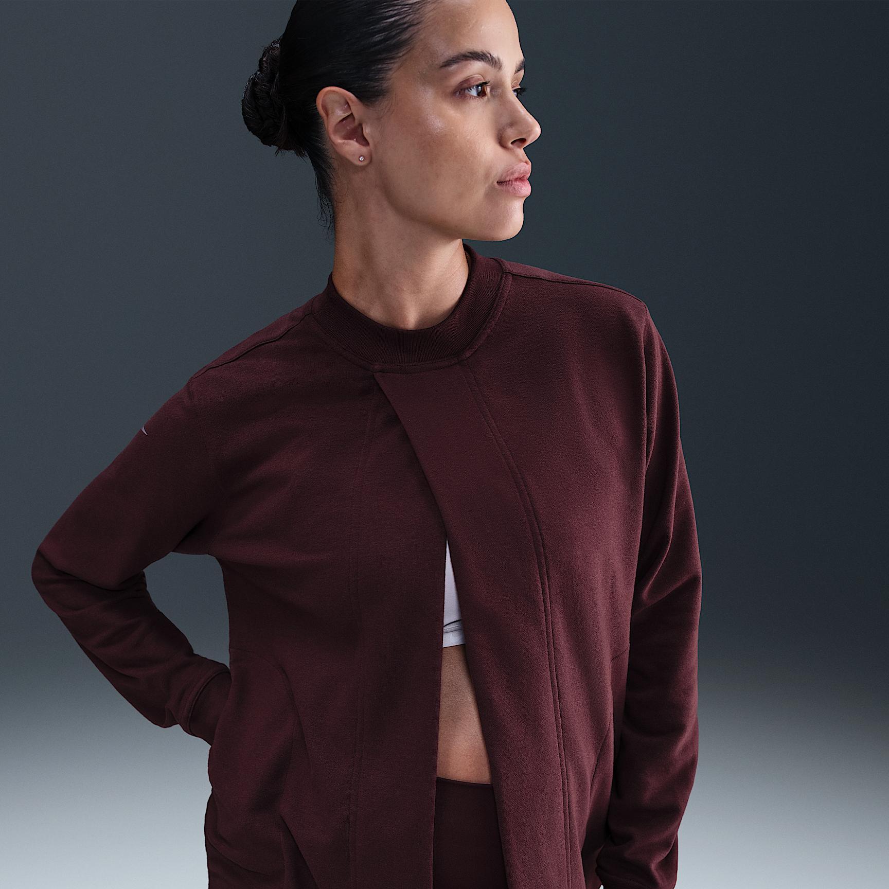 Nike (M) One Women's Reversible French Terry Pullover Top (Maternity) Product Image