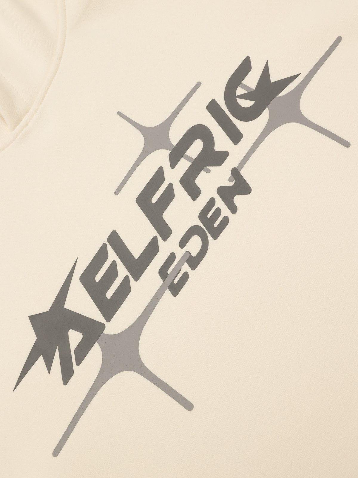 Aelfric Eden Shiny Print Hoodie Product Image