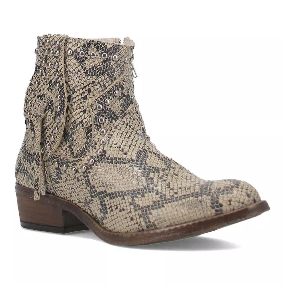 Dingo Clementine Womens Leather Ankle Boots Product Image