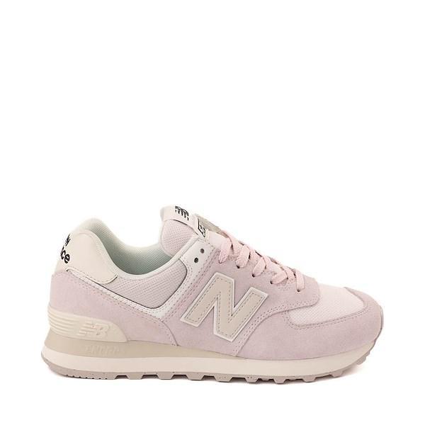 Womens New Balance 574 Athletic Shoe - Pink Granite / Moonbeam Product Image