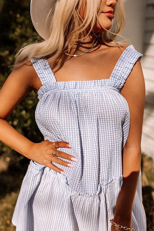 Craving Summer Gingham Dress Product Image