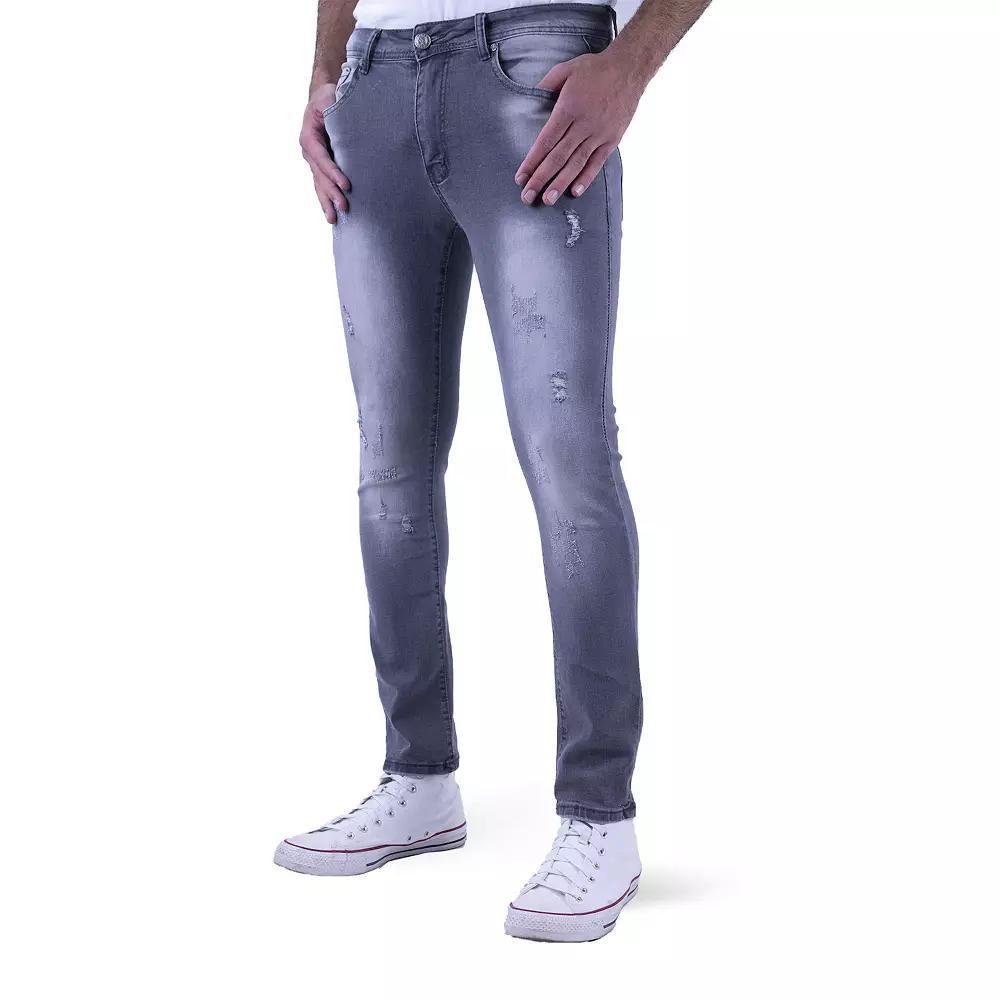 Men's Recess Slim-Fit Tapered Jeans, Size: 32 X 32, Grey Product Image