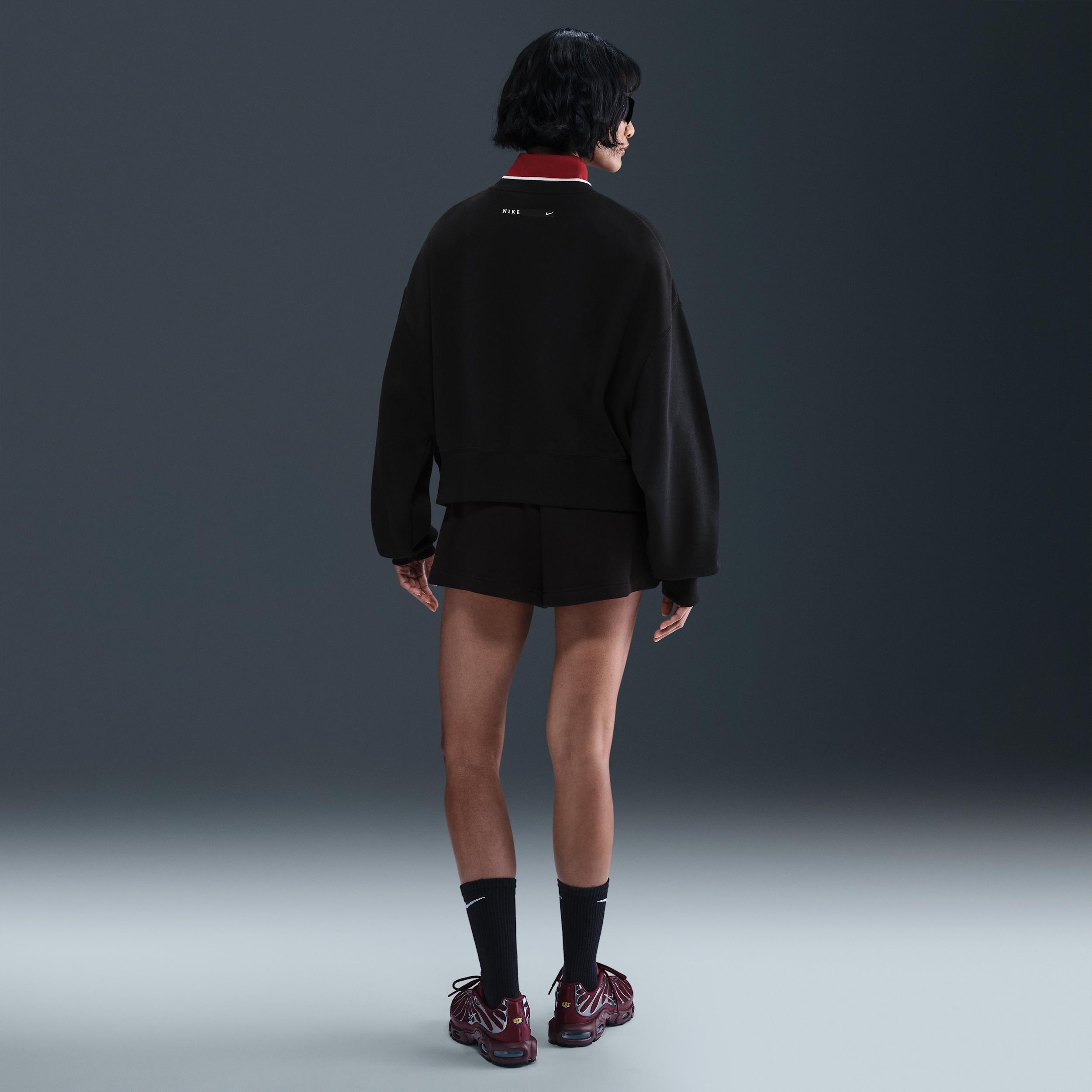 Women's Nike Sportswear Phoenix Fleece Oversized Crew-Neck Sweatshirt Product Image
