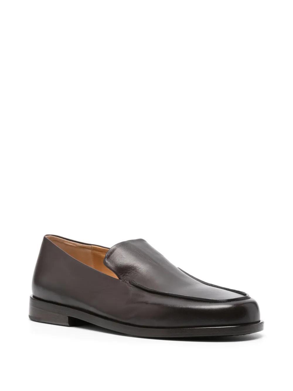 leather slip-on loafers Product Image