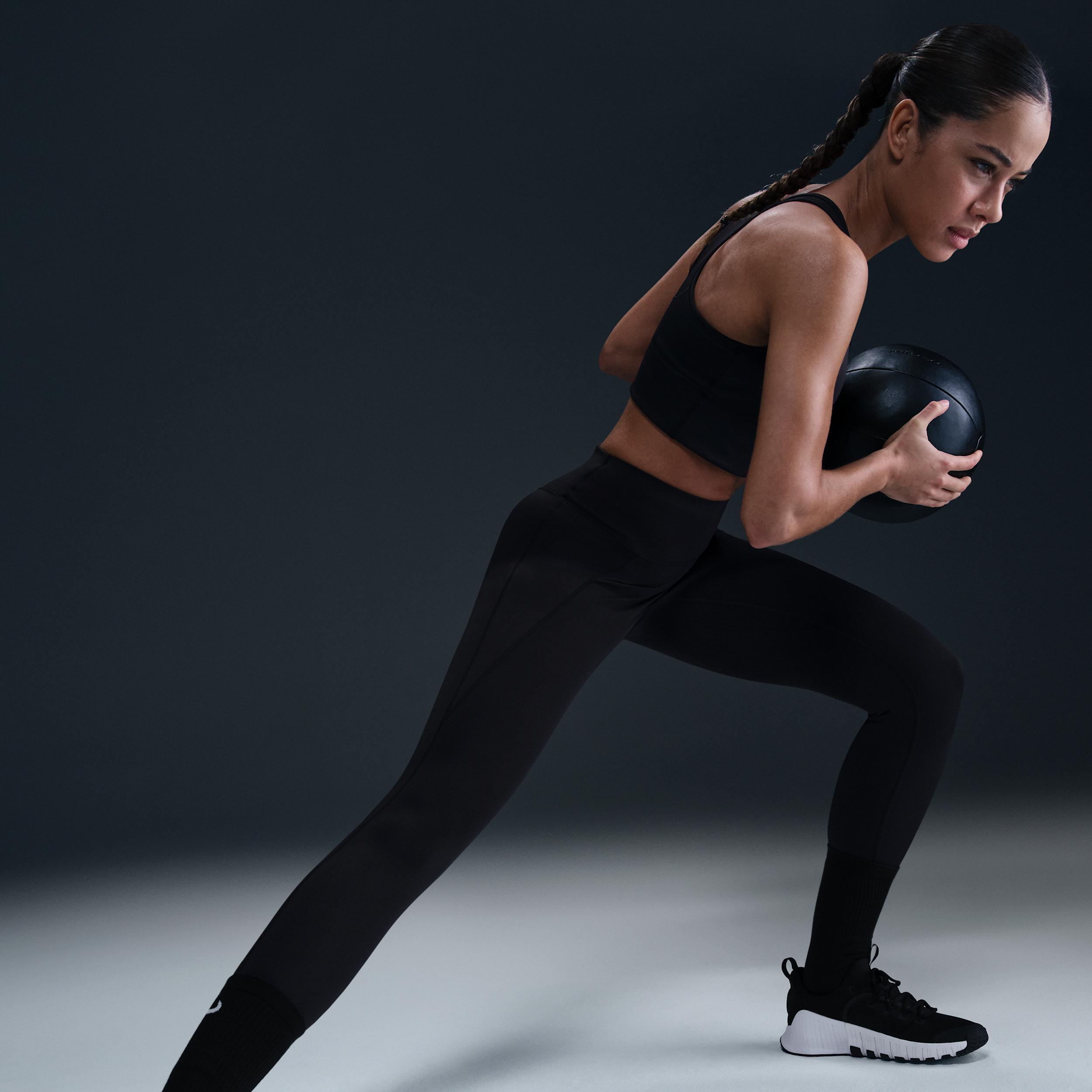 Nike Women's Universa High-Waisted 7/8 Leggings with No Front Seam Product Image