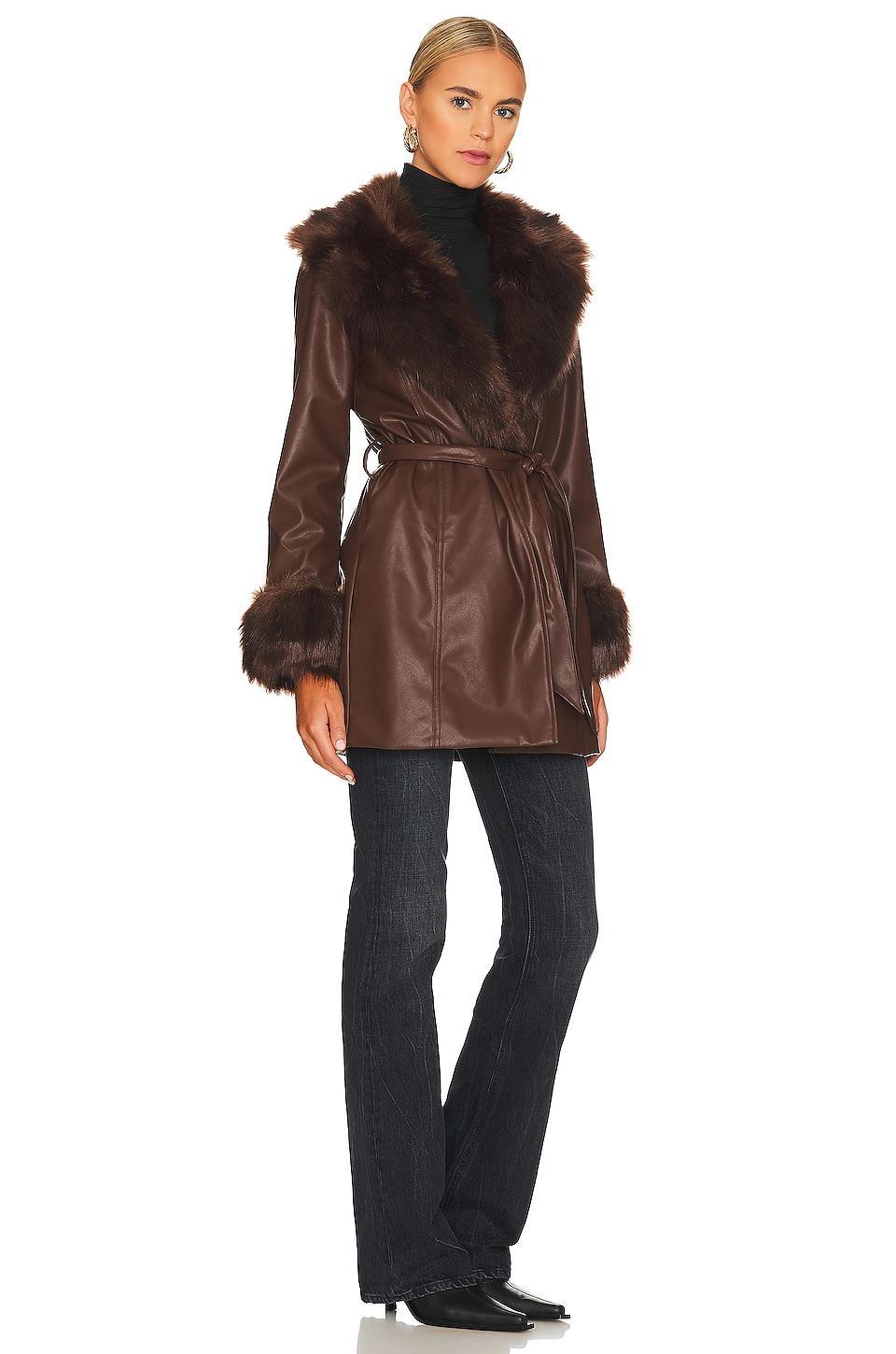 Penny Lane Faux Leather Jacket Show Me Your Mumu Product Image