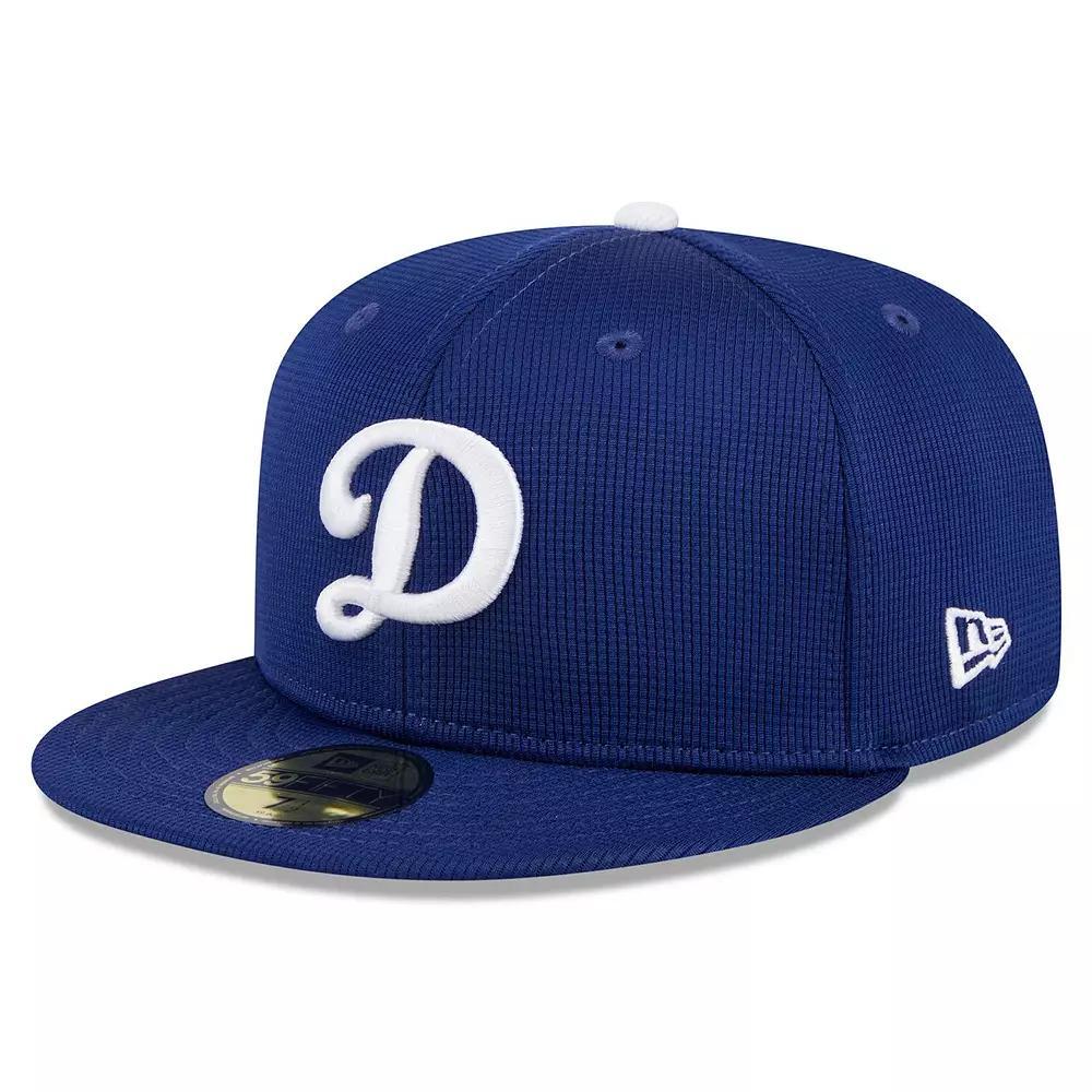 Men's New Era  Royal Los Angeles Dodgers 2024 Batting Practice 59FIFTY Fitted Hat, Size: 7 7/8, Blue Product Image