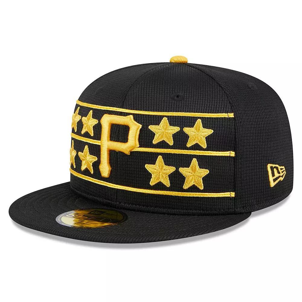 Men's New Era  Black Pittsburgh Pirates 2024 Batting Practice 59FIFTY Fitted Hat, Size: 7 1/4 Product Image